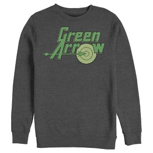 Men's Justice League Classic Arrow Logo Sweatshirt - 1 of 3