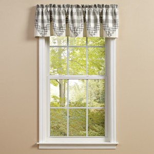 Park Designs Buffalo Check Point Valances 72"x15" - 1 of 3