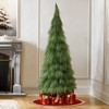 LuxenHome 6Ft Holiday Artificial Pampas Grass Tree in Green - 2 of 4