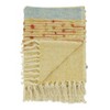 Saro Lifestyle Striped Throw With Fringed Edges - 2 of 4