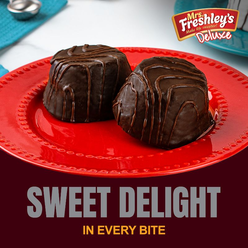 Mrs. Freshley&#39;s Deluxe Hershey&#39;s Triple Chocolate Cakes - 6ct, 4 of 11