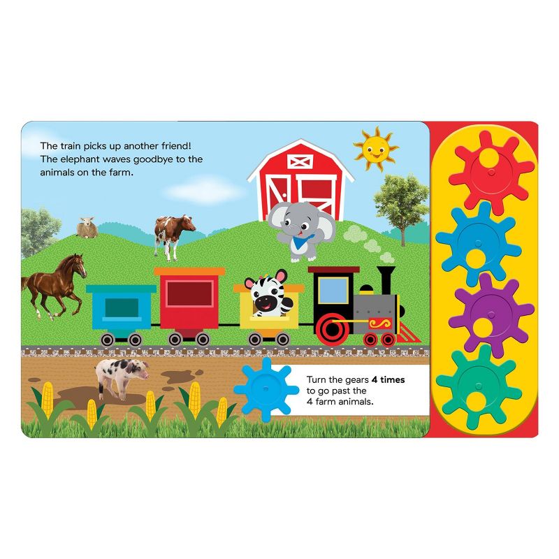 Baby Einstein: Let's Ride a Train! a Stem Gear Sound Book - by  Pi Kids (Mixed Media Product), 3 of 9