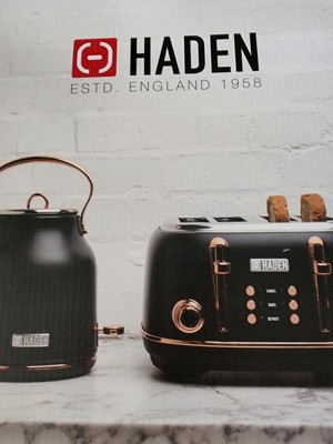 Haden Heritage 4 Slice Toaster Steel and Copper 75104 - Best Buy