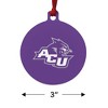 Abilene Christian Primary Logo Aluminum Holiday Christmas Tree Ornament - 3 of 4