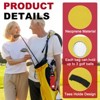 Unique Bargains Neoprene Waist-Mounted Lightweight Golf Ball Carry Bags 2 Pcs - 3 of 4