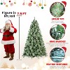 NicBex 7ft Artificial Christmas Tree Hinged Full Tree with 1348 Branch Tips and Pinecones for Decoration - 2 of 4