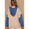 Women's FLOWER PATTERN HOODED TOP - POL - 3 of 4