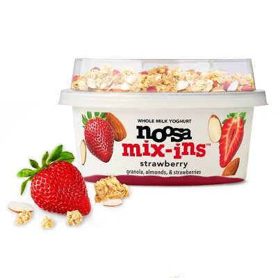 noosa Strawberry Mix-ins Aussie Style Yogurt - 9g Protein 5.8oz