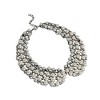 SOHI Women's Pearl White The Collar Statement Necklace - 2 of 4