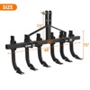 GARVEE CAT-0 Scarifier 48 Inch Width with 6 Scarifier Shank, Chisel Plow Scarifier, 3 Point Scarifier for CAT-0 & CAT-1 - 4 of 4