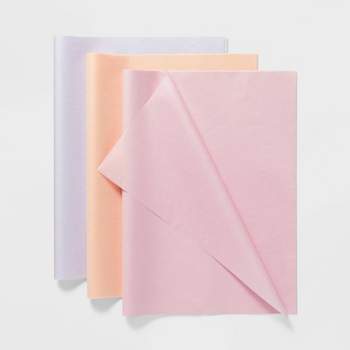 Pastel Dots and Faux Glitter Tissue Paper, Zazzle