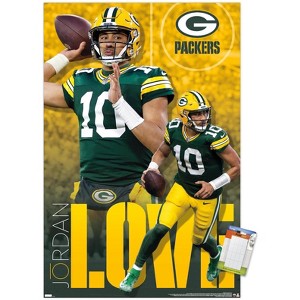 Trends International NFL Green Bay Packers - Jordan Love 24 Unframed Wall Poster Prints - 1 of 4