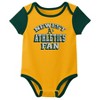 MLB Oakland Athletics Infant Boys' 3pk Bodysuit - 3 of 4