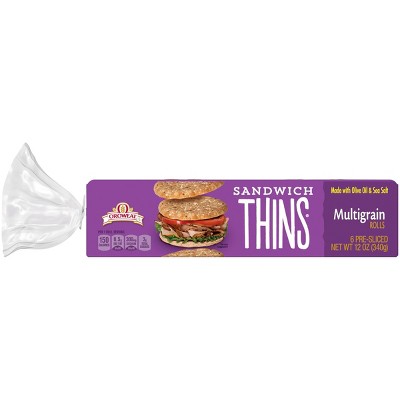 Oroweat Multigrain Sandwich Thins – 12oz – Target Inventory Checker ...