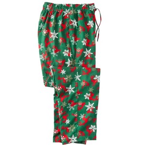 KingSize Novelty Print Flannel Pajama Pants - 1 of 4
