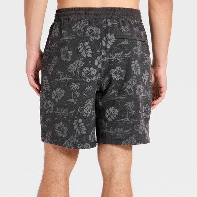 Мужские брюки Goodfellow & Co x Reyn Spooner Men's 7" Swim Trunks - Goodfellow & Co™ x Reyn Spooner Black M — фото 2