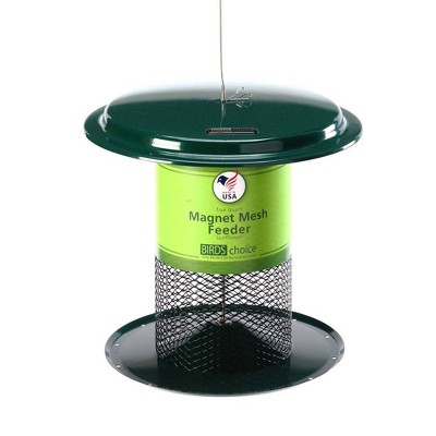 Birds Choice 5qt Backyard Nature XCD72 Bird Stuff Magnet Mesh Feeder - Green