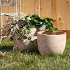 Sullivans 11.25" & 10" Rustic Pot Set of 2, Pottery - 3 of 3