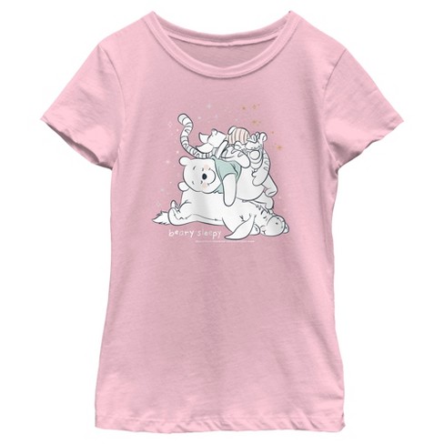 Girl's Winnie the Pooh Beary Sleepy T-Shirt - image 1 of 4