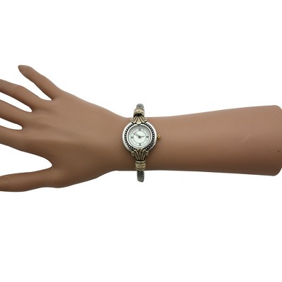 Olivia Pratt Small Elegant Antique Look Women Bangle Watch