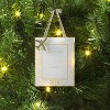 Christmas Metal Airplane Picture Frame Ornament - Wondershop™ - 2 of 3