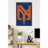 Trends International MLB New York Mets - Logo 25 Framed Wall Poster Prints - 2 of 4
