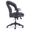 SertaPedic Cosset Ergonomic Task Chair, Supports Up to 275 lb, 19.5" to 22.5" Seat Height, Gray Seat/Back, Black Base - 4 of 4