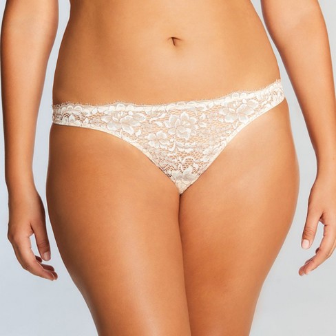 Cosabella Women's Pret-A-Porter Low Rise Thong in White, Size Small/Medium