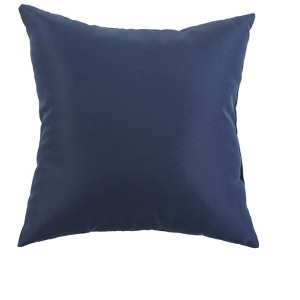 The Lakeside Collection Solid Outdoor Cushion Collection - Navy Chaise Lounge - 1 of 2