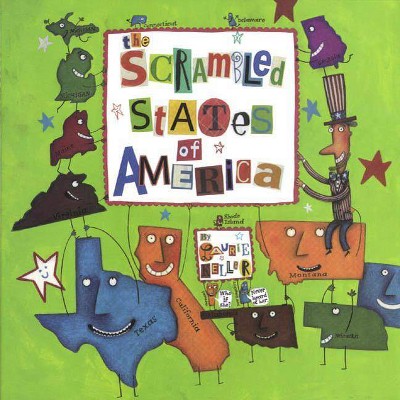 The Scrambled States of America - by  Laurie Keller (Hardcover)