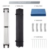 Pop Up Canopy Tent, Commercial Instant Shade Canopy Removable Sidewalls and Roller Bag, Outdoor Portable Shelter for Events, Parties, Camping - 4 of 4