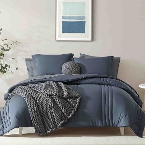 BAGOKIE 7 Pieces Bed in a Bag Comforter Set for All Season - 1 of 4