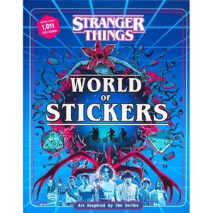 Stranger Things World of Stickers - (Collectible Art Stickers) by Editors of Thunder Bay Press (Hardcover) - 1 of 4
