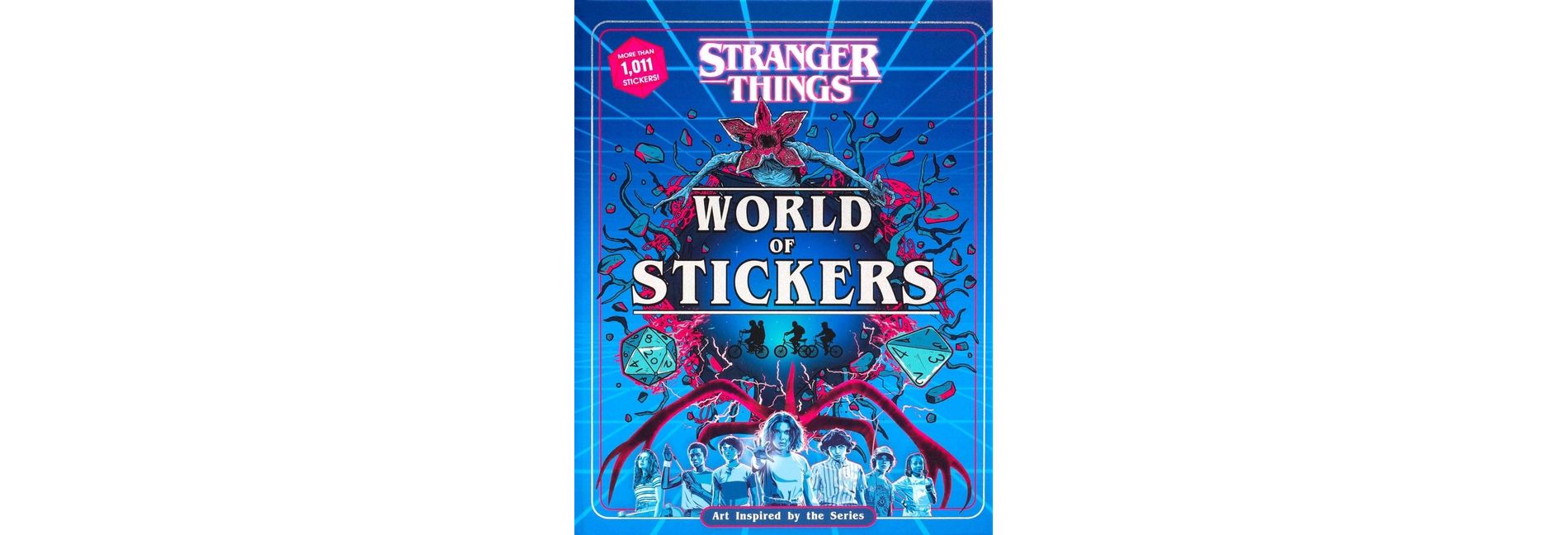 Stranger Things World of Stickers - (Collectible Art Stickers) by Editors of Thunder Bay Press (Hardcover)