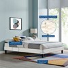 Modway Reign Twin Performance Velvet Platform Bed Frame - 4 of 4