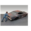 Mechanic Ken Figurine for 1/24 Scale Model Cars by American Diorama - 2 of 3
