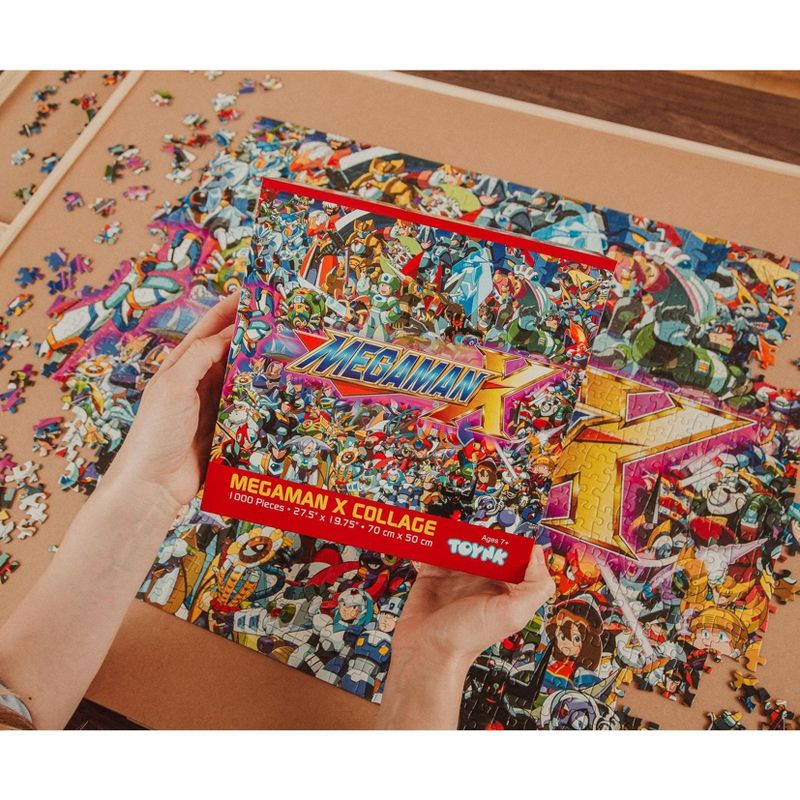 Toynk Mega Man Collage 1000 Piece Jigsaw Puzzle, 3 of 8