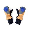 Magic Mittens: Brown & Blue - Waterproof Toddler Winter Mittens - 3 of 4