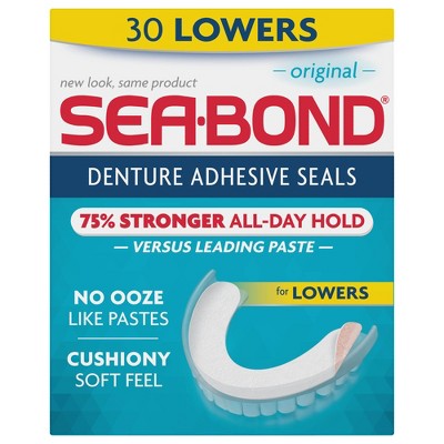 SEA BOND Original Denture Fixative - 30ct