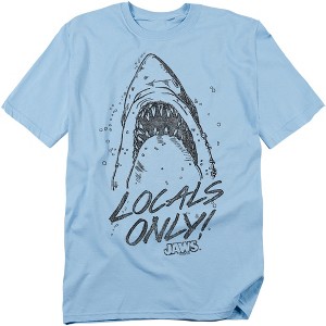 Jaws Locals Only Adult T-Shirt - 1 of 4