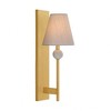 Savoy House Travis 1 - Light Wall Light in  Warm Brass - 2 of 4