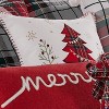 Thatch Home Spencer Plaid Tree Whipstitch Decorative Pillow - Levtex Home - 3 of 4