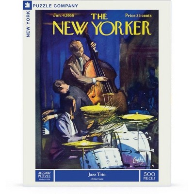 New York Puzzle Company Jazz Trio 500 Piece Puzzle