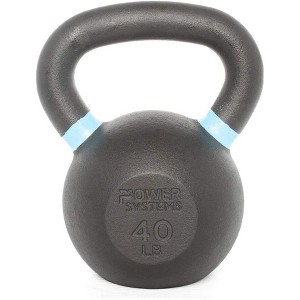 Power Systems Cast Iron Kettlebell (10 lb), Strength Training Kettlebells for Home Gym Workouts - 1 of 4