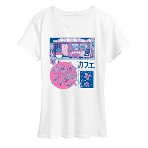 Women's - Instant Message - Japanese Panels Short Sleeve Graphic T-Shirt - 1 of 4