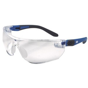 General Electric - 02 Series - Impact-Resistant - Safety Glasses - Clear Lens Blue - 1 of 1