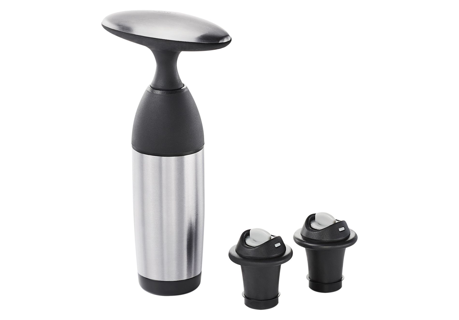 OXO Vacuum Wine Preserver with Two Stoppers