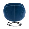 Sapphtopaz 2pc Accent Chair Upholstered Sofa Lounge Chair with Ottoman, Living Room Chair Comfy Chair Furniture for Living Room - 2 of 4