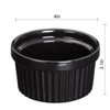 GustoWave 8 OZ Ceramic Ramekins Bowls, Set of 8 Souffle Dishes Ramekins for Creme Brulee Dishes, Pudding, Custard Cups, Oven Safe - 2 of 4