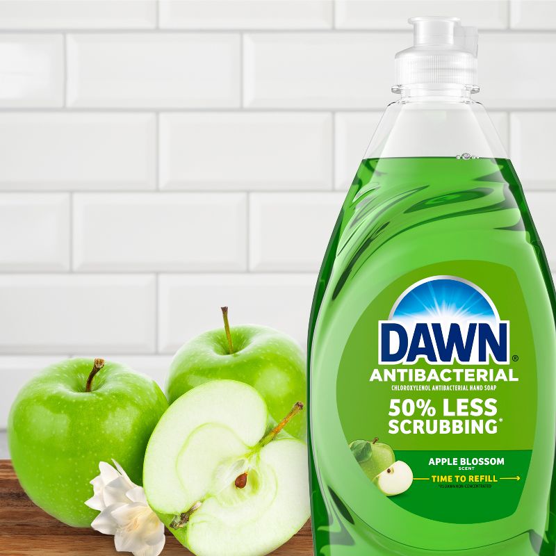 Dawn Apple Blossom Ez Squeeze Anti Bacterial Dish Soap - 14.7 fl oz, 3 of 11